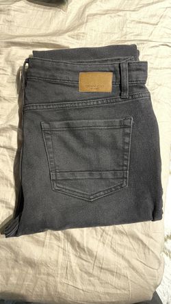 Black jeans, men's, 34x30