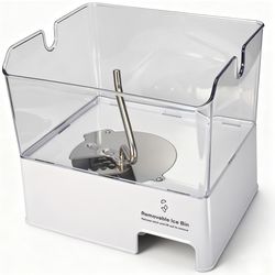 WPW10347093 Removable Ice Bin Compatible with Whirlpool Ice Maker Replacement, W10347093 Ice Bucket Replacement for Whirlpool Refrigerator Ice Contain