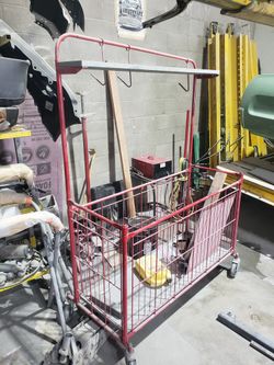 Body Shop Parts Cart