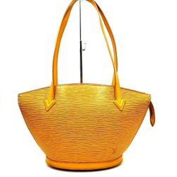 Louis Vuitton Authentic Saint Jacques M52269 Shopping EPI Yellow Shoulder Bag 11585