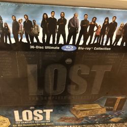 Lost complete season. 36 disc collectors series. Still In Original Wrapper Never Opened.