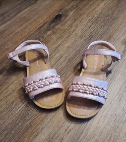 Toddler Girls Pink Sandals Size 10