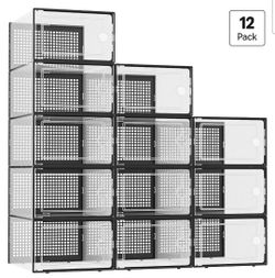 Stackable Shoeboxes, 12 pack, XXL