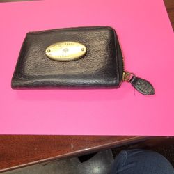 Used Mulberry Plaque Small Wallet