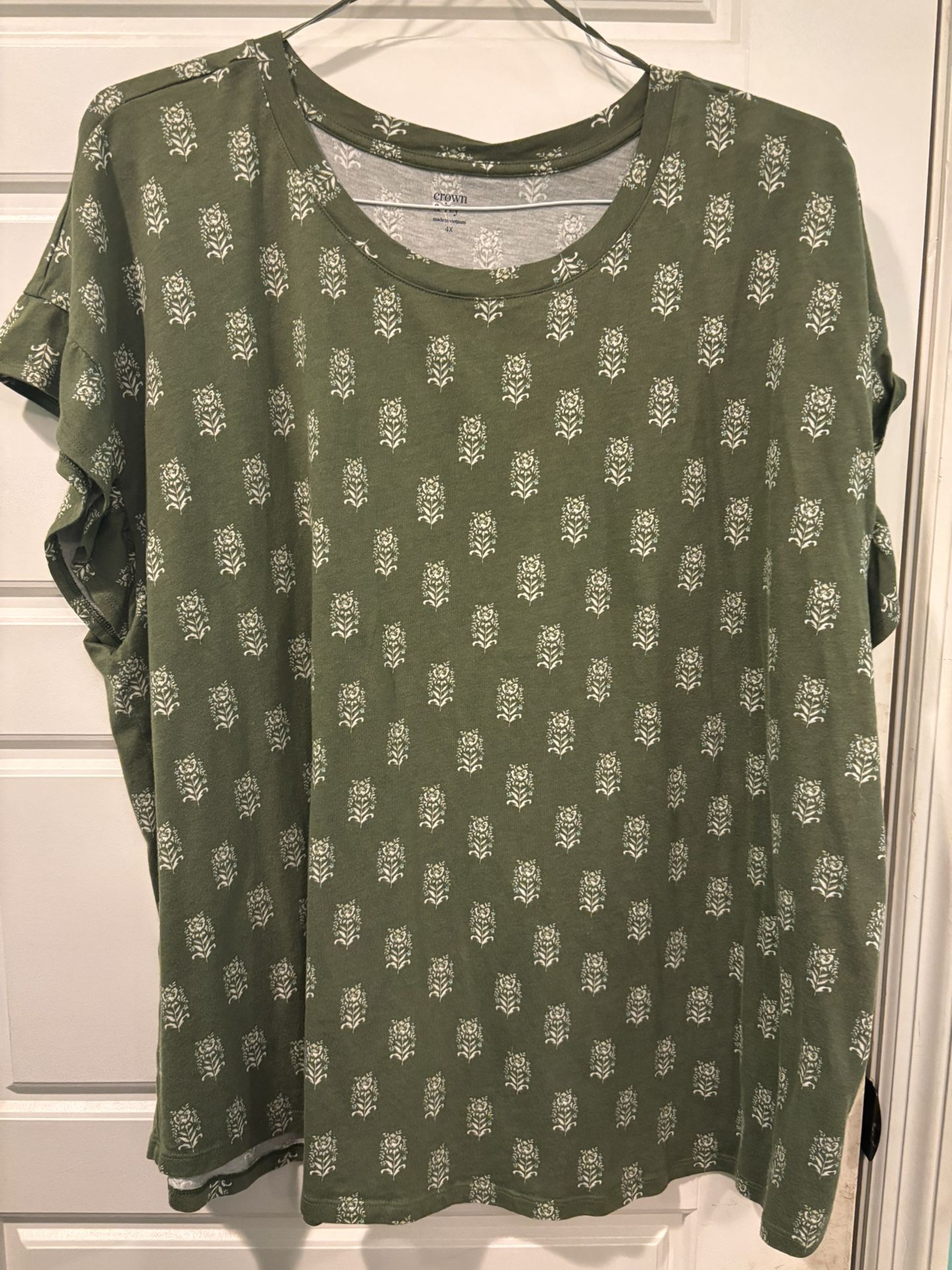 Crown & Ivy Olive Green Shirt