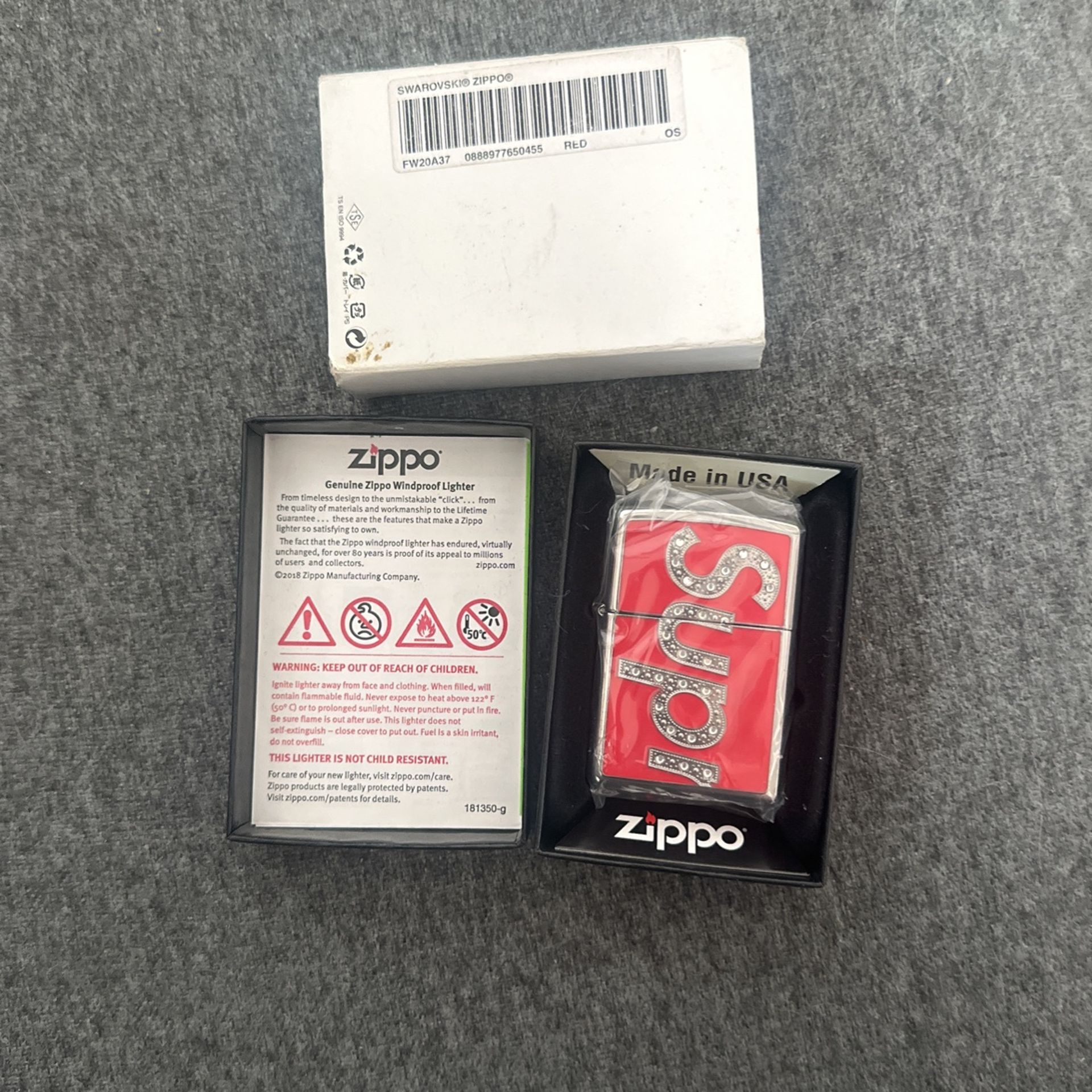 Supreme Zippo Lighter