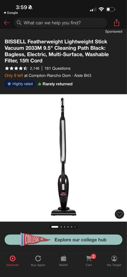 Bissell Featherweight vacuum