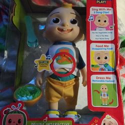 CoCoComelon Official Deluxe Interactive JJ Doll