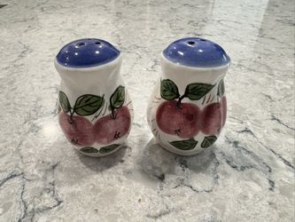 Glass Salt and Pepper Shakers