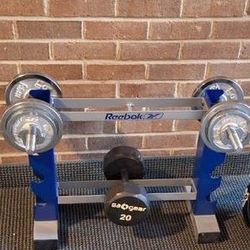 Dumbells Rack with Dumbells 
