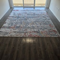 Large Modern Area Rug – Like New 8X10