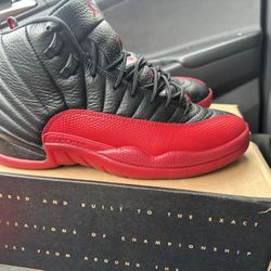 Jordan 12s Flu Games Size 10