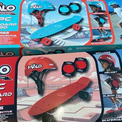 4 Pc skateboard & Pink Car