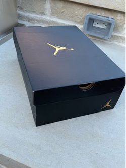Jordan Stadium Shoe empty Box with Gold Logos