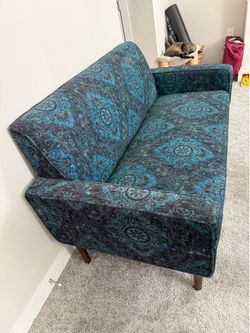 World Market Loveseat Couch