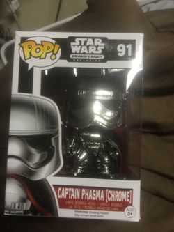 Funko Pop Captain Phasma Chrome