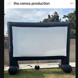 Inflatable Projector Screen