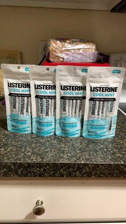 Listerine To Go Pocket Packs-4 - 5 count pks!($12.00+ Value)