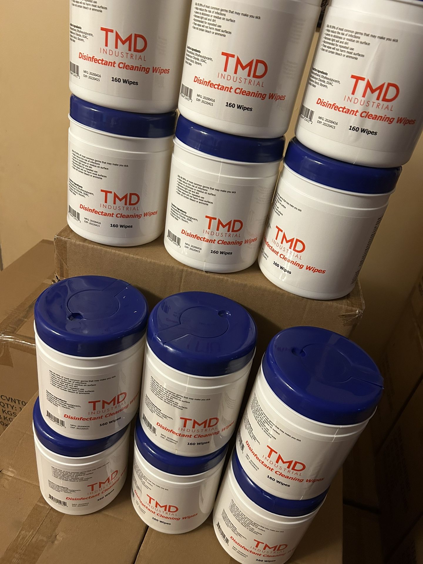 TMD Commercial Disinfectant Wipes