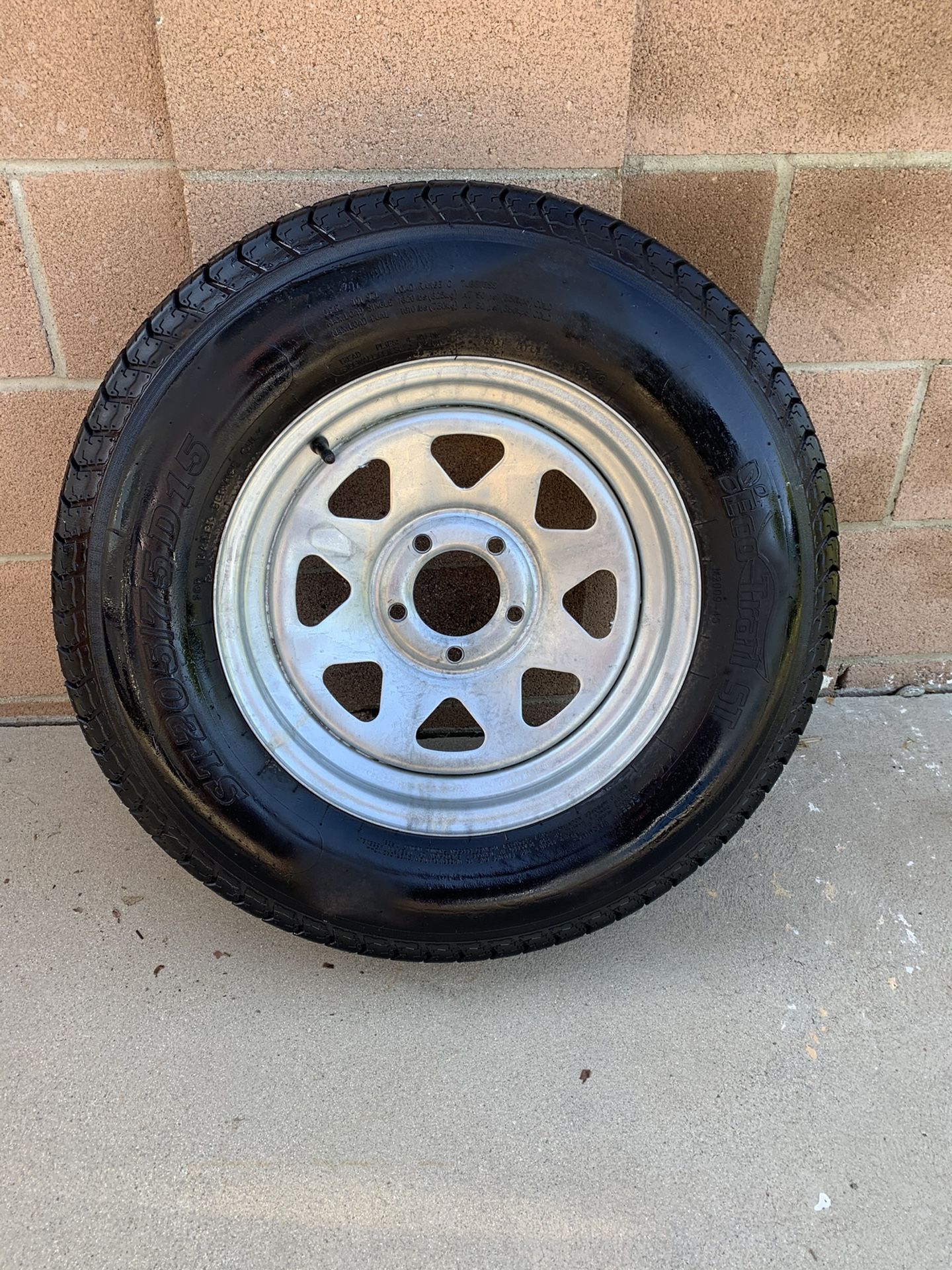 205 75 15 trailer tires and wheels