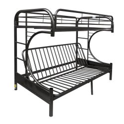 Twin/Full/Futon Bunk Bed - Black - $399