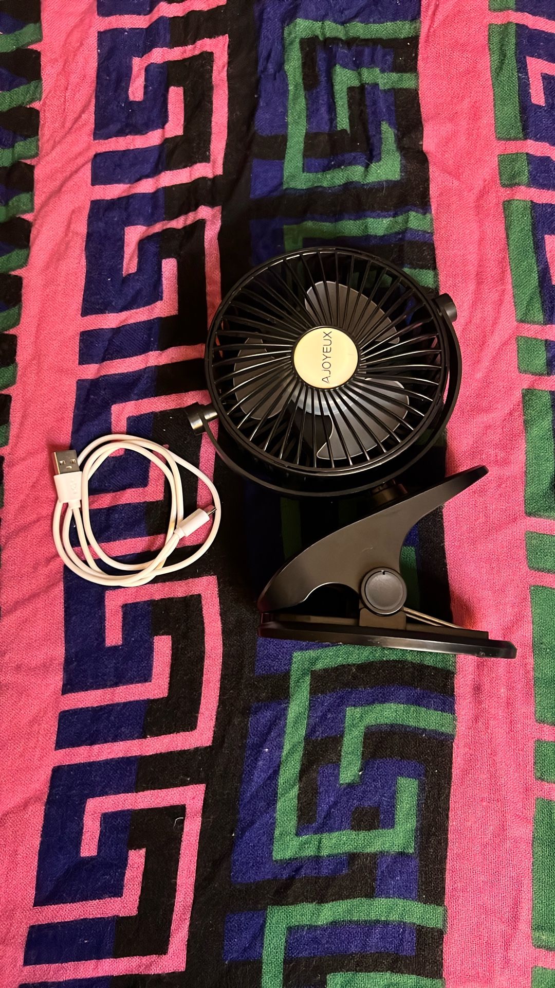 Wireless 3 Speed Clip Fan Strong And Fast Charging
