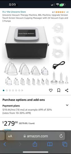 Vacuum Therapy Machibe Body Sculpting Asking$200