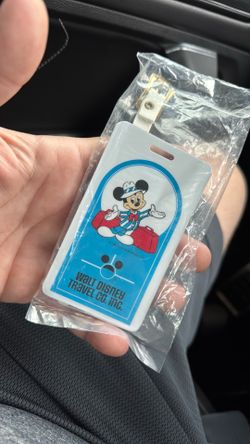 Vintage Disney luggage tags