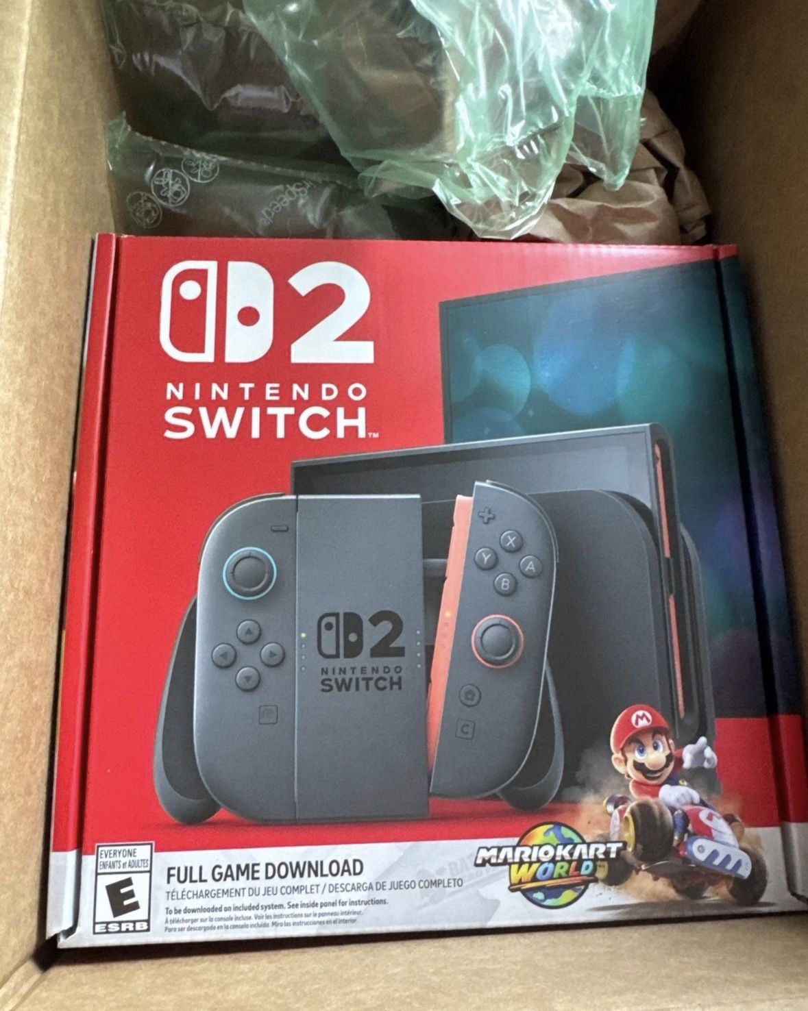 Nintendo Switch 2 Mario Kart Bundle New