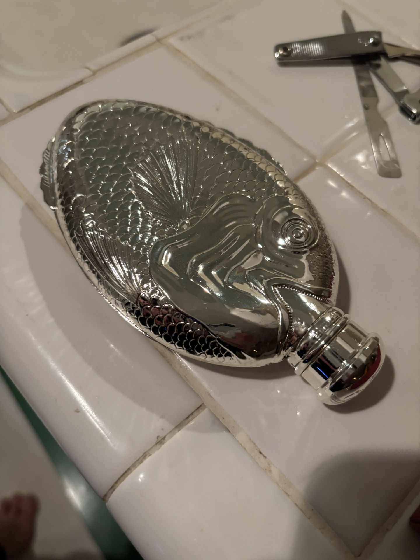 Towle Silver Plated vintage Retro Antique Old Flask