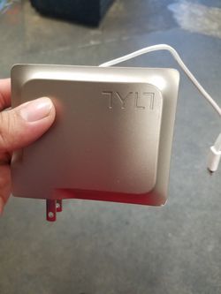 Tilt portable charger