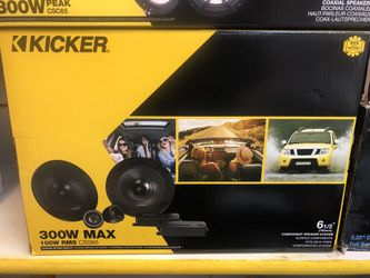 Kicker 43CSS654 CSS65 6.5" Car Component System
