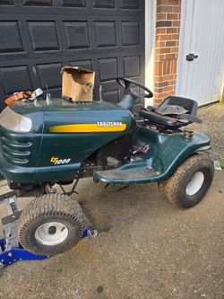 Craftsman lt1000 riding mower