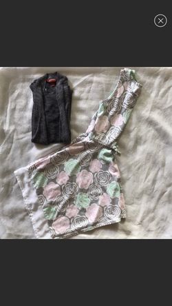 Girls dress and sweater