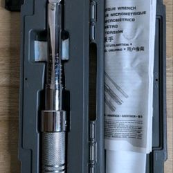 PROTO J6064C 3/8" Micrometer Click Torque Wrench 40-200 In-lb Recent Calibration