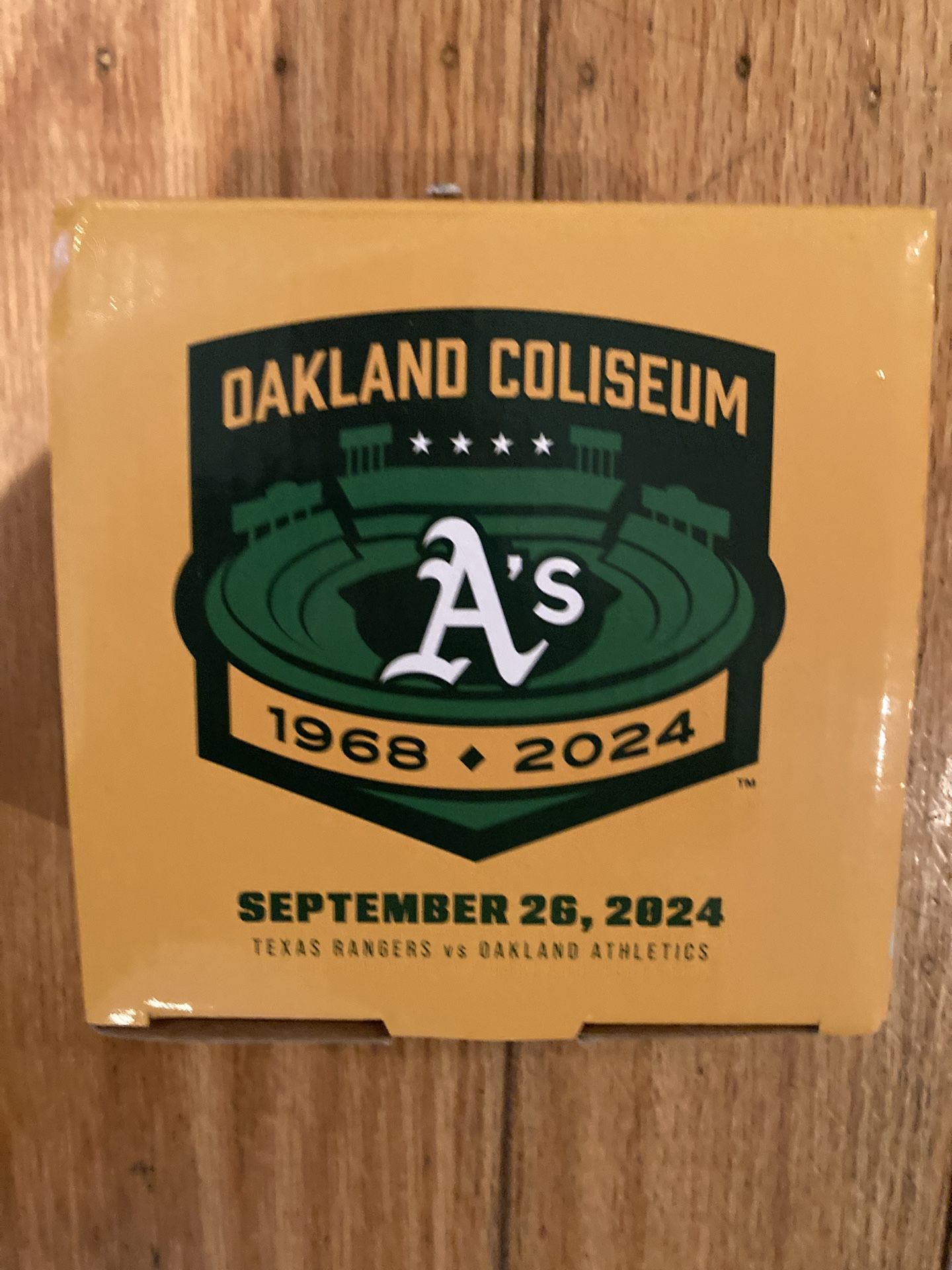 Oakland A’s Coliseum replica
