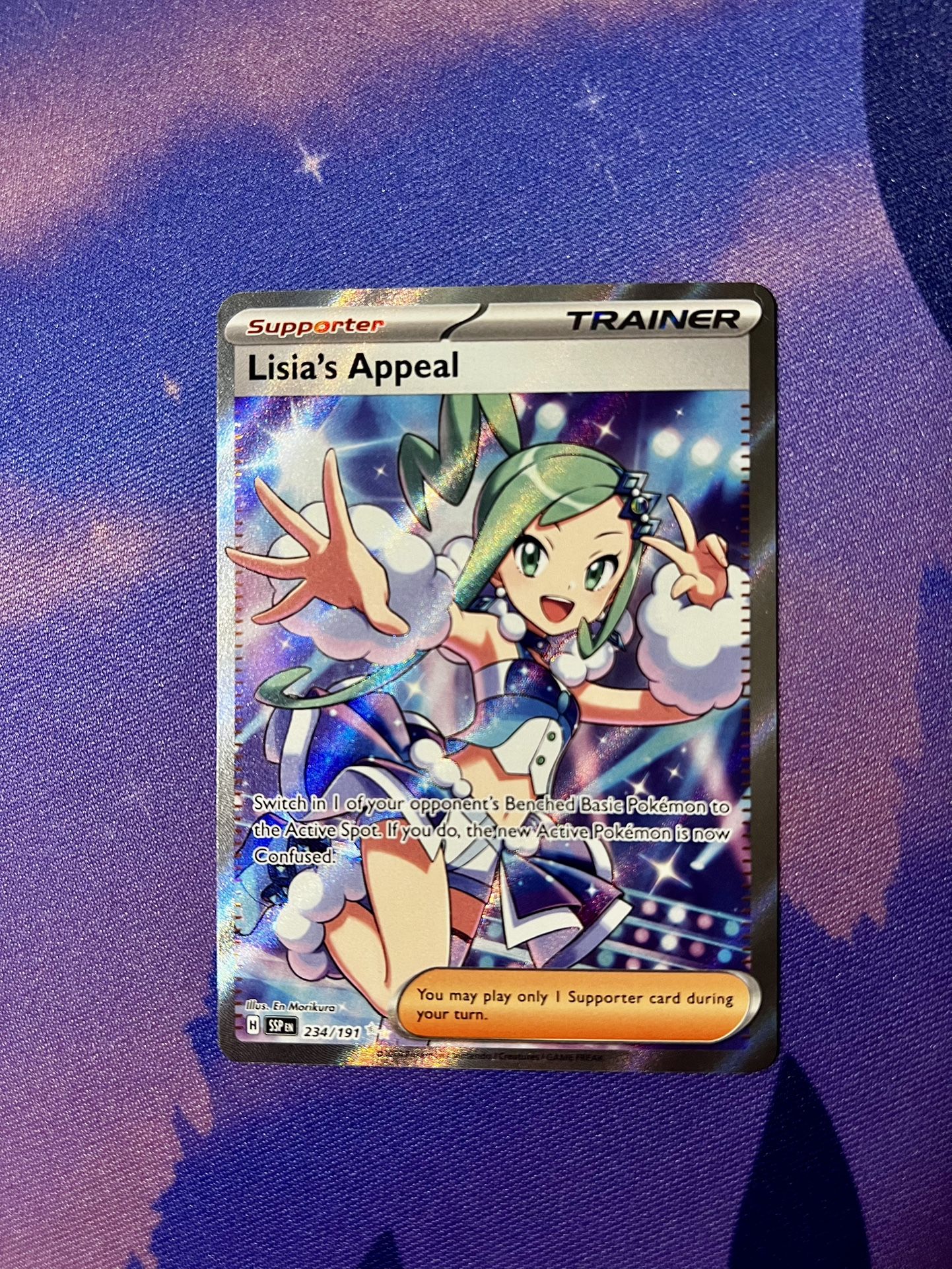 Lisia’s Appeal - 234/191 (Full Art) SV08: Surging Sparks Pokémon TCG