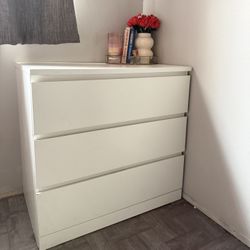 White IKEA Dresser 