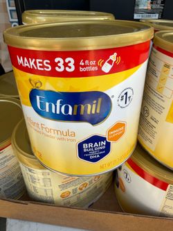 Enfamil Formula 21oz cans