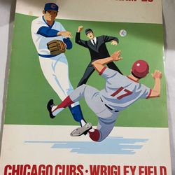 Chicago Cubs vs Pittsburgh Pirates Wrigley Field 1979 Official Program 