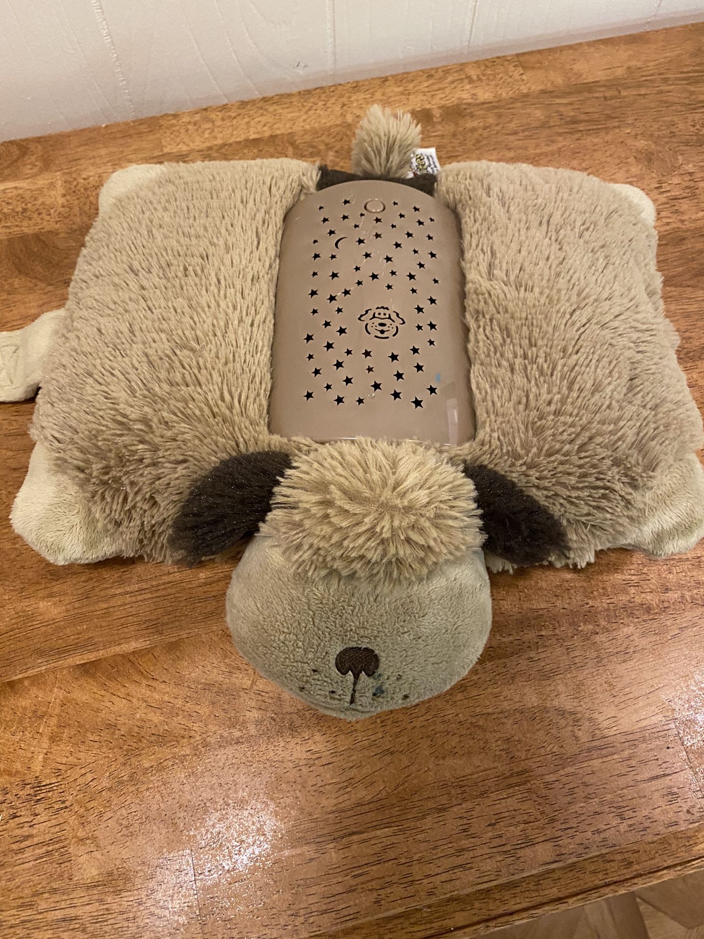 Dream lights pillow.