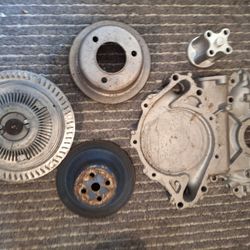 1965 Ford Mustang Timing Cover, Fan Clutch, Pulleys, Etc