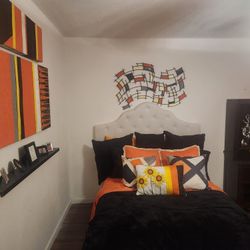 Bedroom Decore & Furniture  Displayed  In Guest Suite only