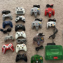 Vintage Xbox & Nintendo 64 Console And Games