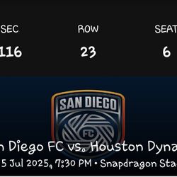 SDFC TICKETS 