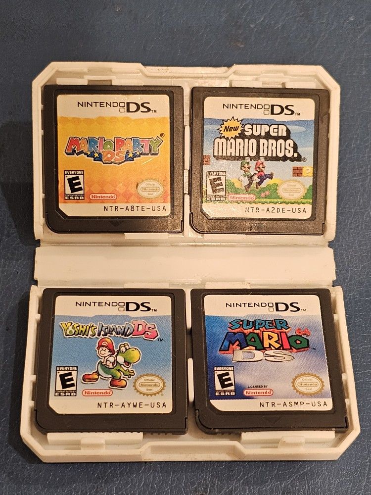 Nintendo DS Games: Mario Party, New Super Mario Bros, Yoshi's Island, Super Mario 64