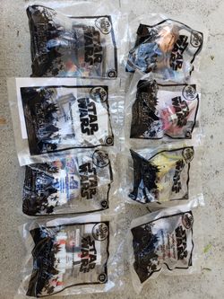 McDonald's Star Wars Happy Meal Characters 