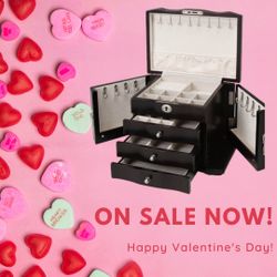 Jewelry Boxes Closeout Valentine’s Day Sale $20 And Under