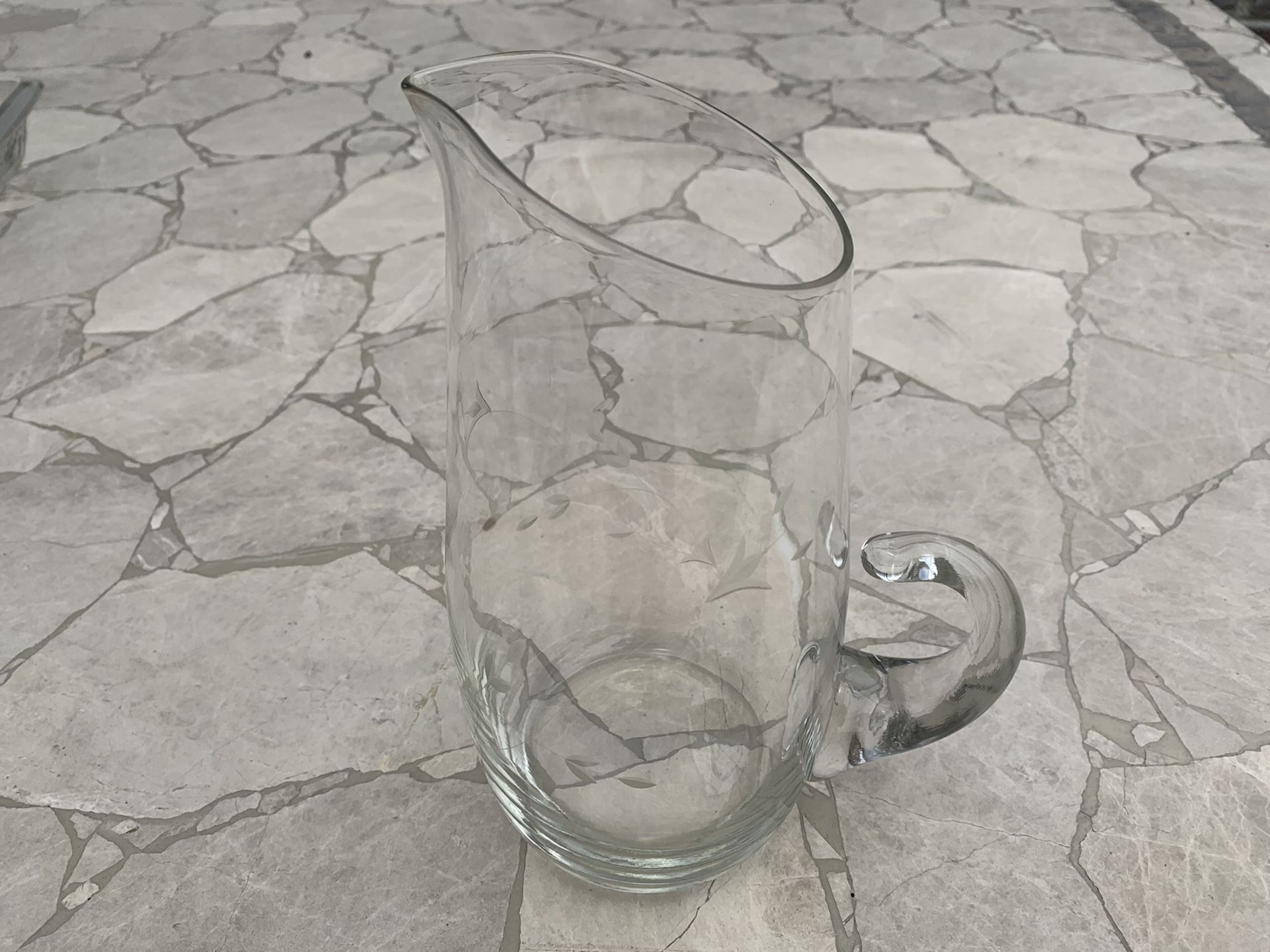 Princess house cat tail jar