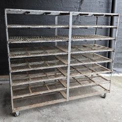 Vintage Locker Room Shelves - 1950's